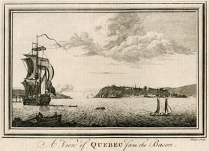 A View of Quebec from the Bason
